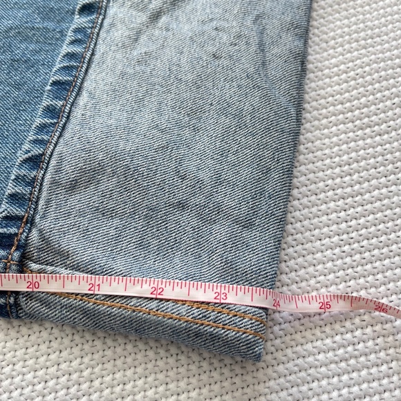 Free People We The Free Major Leagues Mid-Rise Cuffed Jeans - Picture 3 of 9